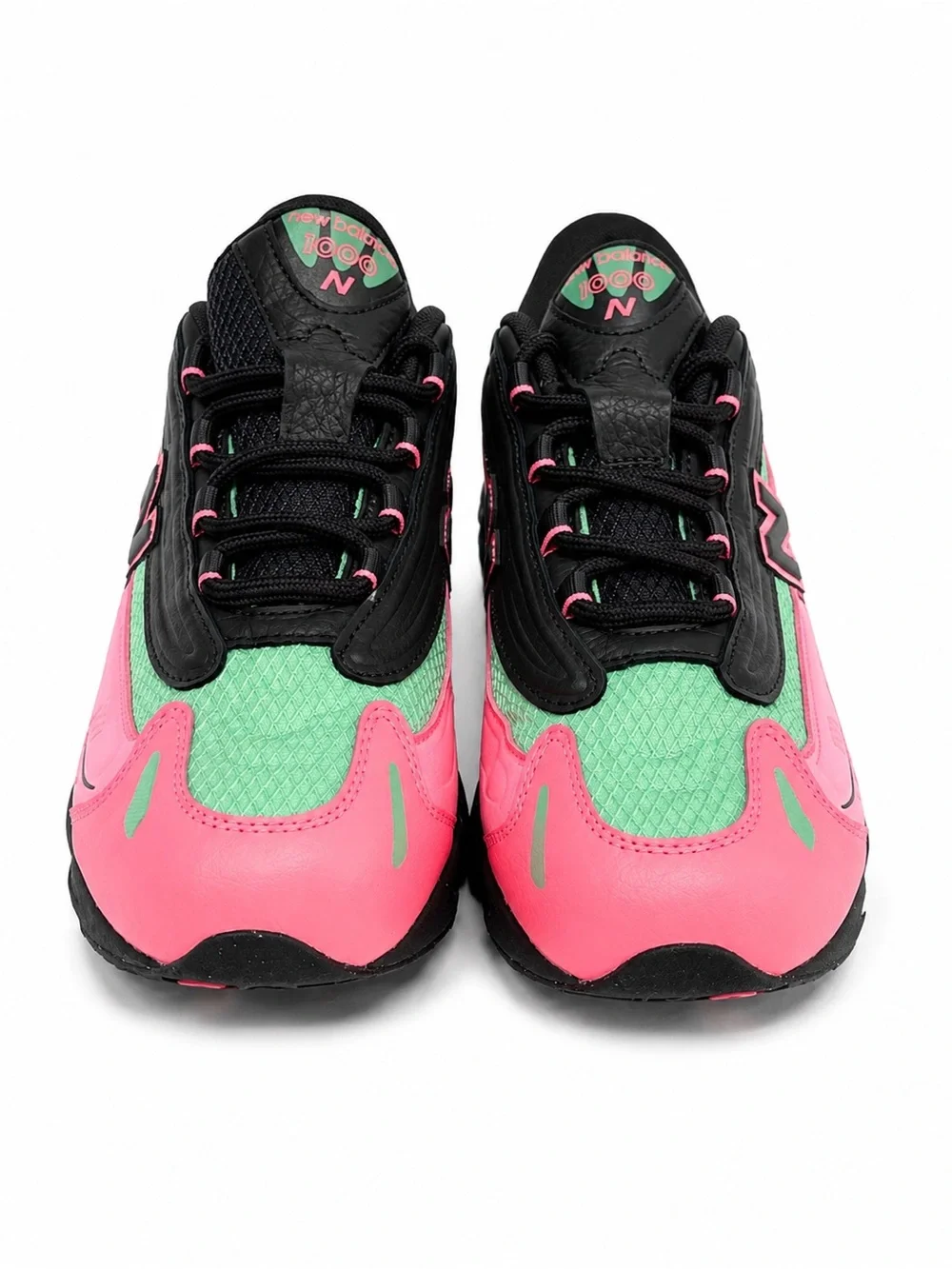 New Balance 1000 GC1000DM Pink Black Green Sneakers Kids 7Y Women 8.5 NIB